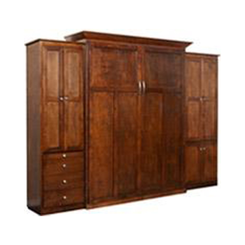Mansfield With Cabinets Wall Bed Product Image - Wallbeds n More Phoenix