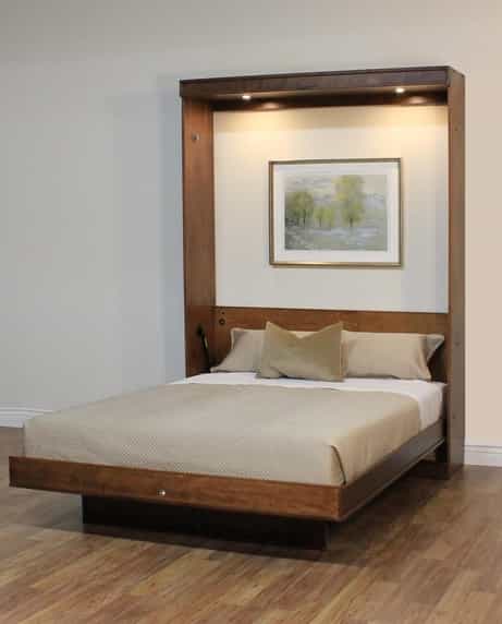 Standard Barrington Table Murphy Bed Open - Wallbeds n More Phoenix
