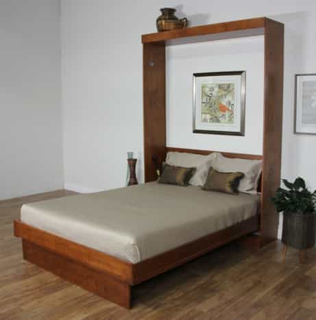 Dublin Wall Bed Open with Bed - Wallbeds n More Phoenix