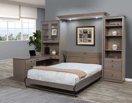 Oxford Murphy Wall Bed with Lights - Wallbeds n More Phoenix