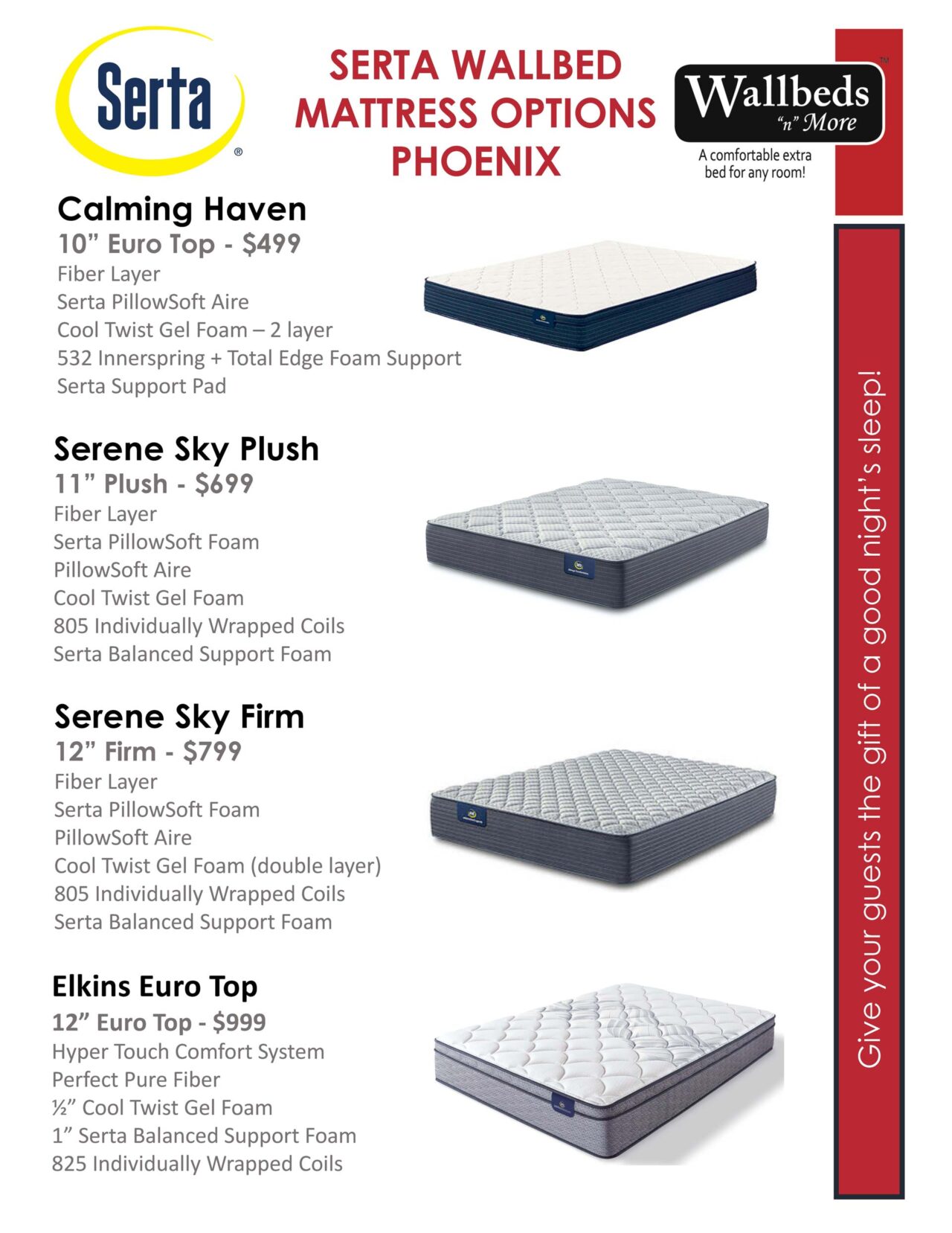 Mattresses Wallbeds N More Phoenix Murphy Beds for Sale in Arizona